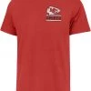 '47 Men's Kansas City Chiefs Open Field Franklin Red T-Shirt
