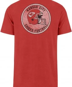 '47 Men's Kansas City Chiefs Open Field Franklin Red T-Shirt -Franklin Sport Store unnamed file 1683