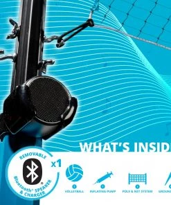 Franklin Sports Bluetooth Volleyball Set For Unisex -Franklin Sport Store unnamed file 210