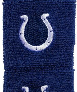 Franklin Indianapolis Colts Embroidered Wristbands For Unisex