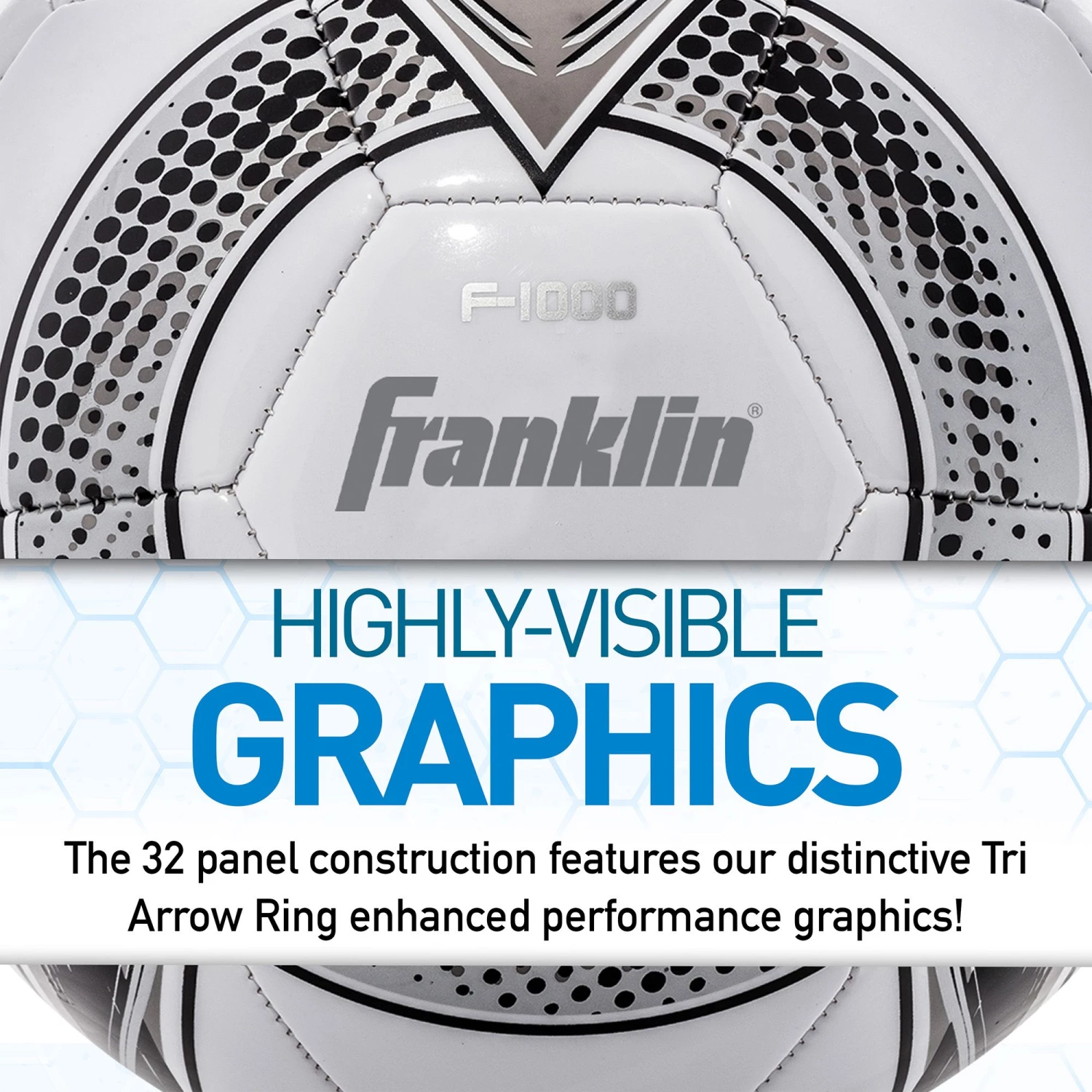 Franklin Competition F-1000 Soccer Ball For Unisex 4 Franklin Competition F-1000 Soccer Ball For Unisex - Image 2