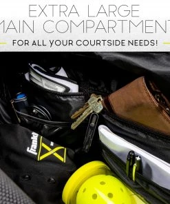 Franklin Pro Series Pickleball Bag For Unisex Grey/pink -Franklin Sport Store unnamed file 311