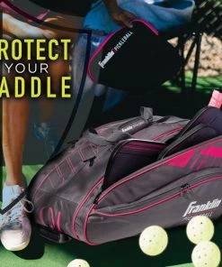 Franklin Pro Series Pickleball Bag For Unisex Grey/pink -Franklin Sport Store unnamed file 314