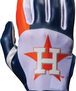 Franklin Houston Astros Youth Batting Gloves For Men
