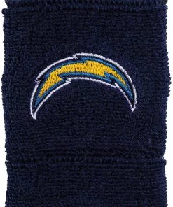 Franklin Sport Store 5 Franklin Los Angeles Chargers Embroidered Wristbands For Unisex