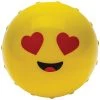 Franklin 5" Emoji Smiley Face Ball For Unisex Yellow/black