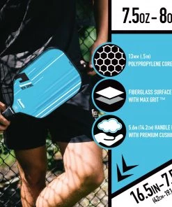 Franklin Ben Johns 13mm Pickleball Paddle For Unisex Blue -Franklin Sport Store unnamed file 435