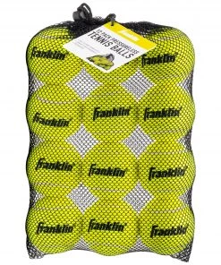 Franklin Pressureless Tennis Balls – 12 Pack For Unisex -Franklin Sport Store unnamed file 458