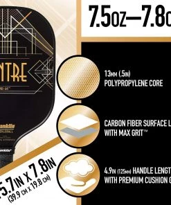 Franklin Aspen Kern Pro Pickleball Paddle For Unisex Black -Franklin Sport Store unnamed file 464