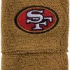 Franklin San Francisco 49ers Embroidered Wristbands For Unisex