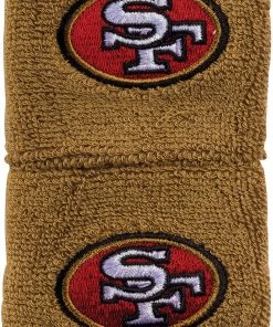 Franklin San Francisco 49ers Embroidered Wristbands For Unisex -Franklin Sport Store unnamed file 469