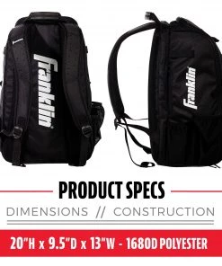 Franklin Traveler Elite Softball Bat Pack For Men Black/white -Franklin Sport Store unnamed file 513