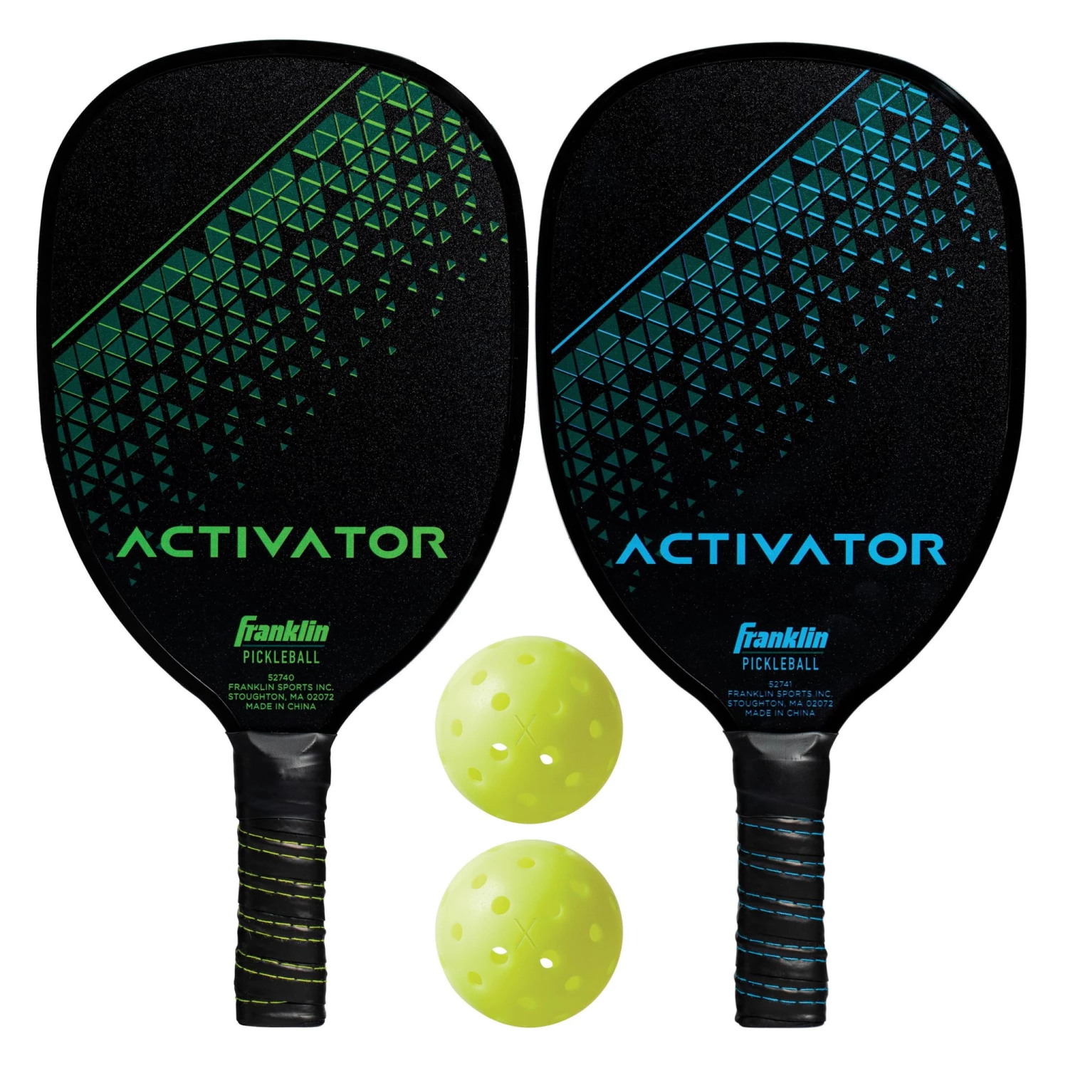 Franklin Activator Wooden Pickleball Paddle Set For Unisex 2 Franklin Activator Wooden Pickleball Paddle Set For Unisex