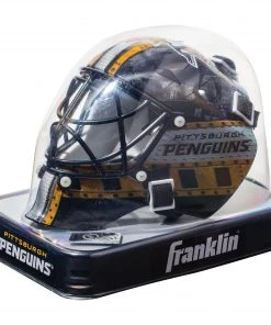 Franklin Pittsburgh Penguins Mini Goalie Helmet For Unisex -Franklin Sport Store unnamed file 549