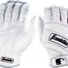 Franklin Adult Natural II Batting Gloves For Men White/white