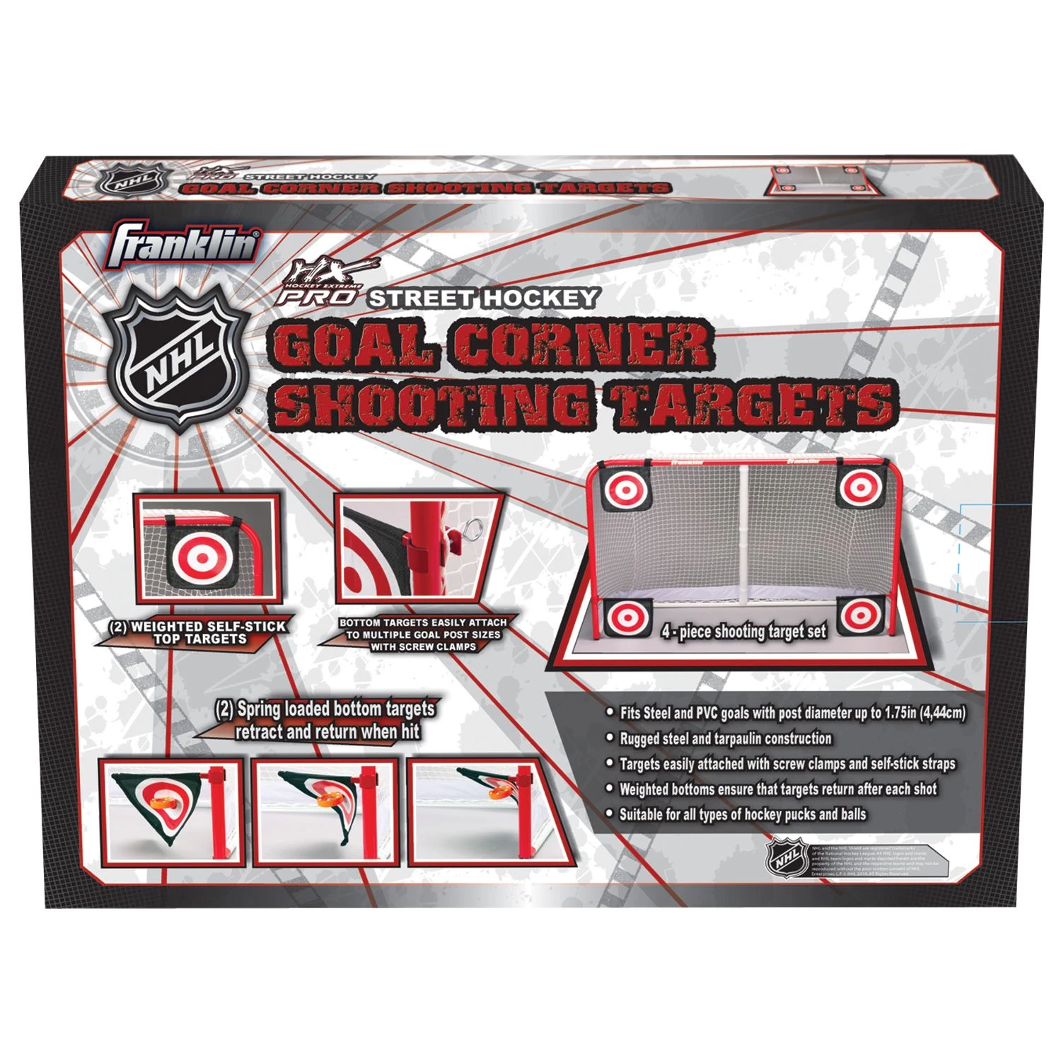 Franklin NHL Goal Corner Shooting Targets For Unisex 4 Franklin NHL Goal Corner Shooting Targets For Unisex - Image 2