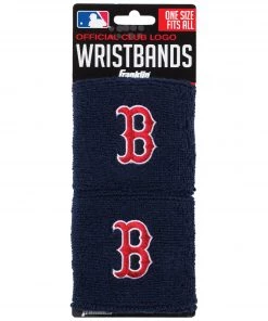 Franklin Boston Red Sox Embroidered Wristbands For Unisex