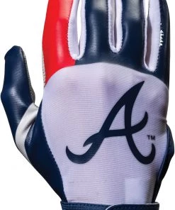 Franklin Atlanta Braves Youth Batting Gloves For Women