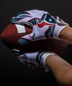 Franklin Houston Texans Youth Receiver Gloves For Girls' 9 Franklin Houston Texans Youth Receiver Gloves For Girls' -Franklin Sport Store unnamed file 617