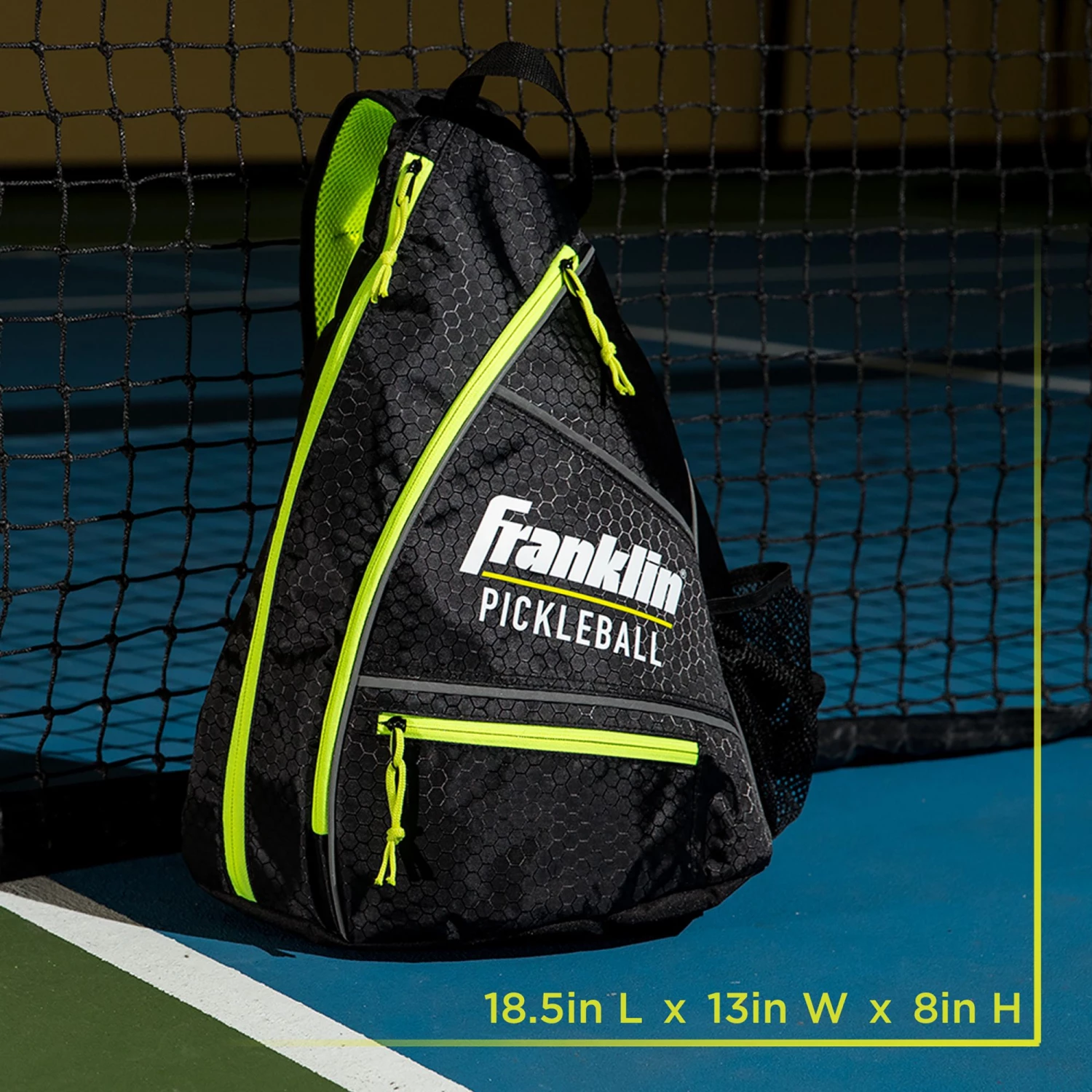 Franklin Sports Pickleball-X Performance Sling Bag For Unisex 3 Franklin Sports Pickleball-X Performance Sling Bag For Unisex - Image 2