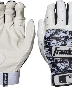 Franklin Youth Digitek Series Batting Gloves For Boys' Grey