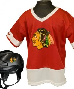Franklin Chicago Blackhawks Uniform Set For Boys'