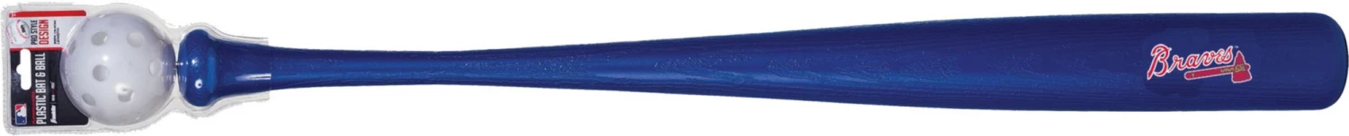 Franklin Atlanta Braves Plastic Bat & Ball Set For Unisex 3 Franklin Atlanta Braves Plastic Bat & Ball Set For Unisex