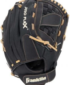 Franklin 12.5" Pro Flex Hybrid Series Glove For Unisex Black/tan -Franklin Sport Store unnamed file 750