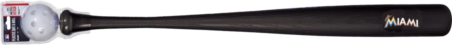 Franklin Miami Marlins Plastic Bat & Ball Set For Unisex 3 Franklin Miami Marlins Plastic Bat & Ball Set For Unisex