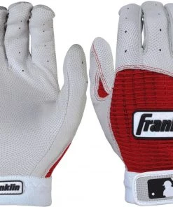 Franklin Youth Pro Classic Series Batting Gloves For Boys' Red