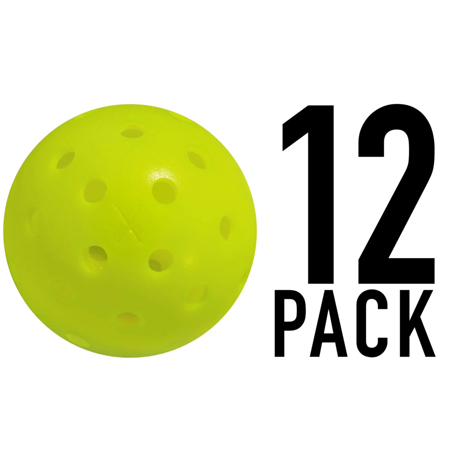 Franklin X-40 Performance Outdoor Pickleball Balls- 12 Pack For Unisex Optic Yellow 5 Franklin X-40 Performance Outdoor Pickleball Balls- 12 Pack For Unisex Optic Yellow - Image 3