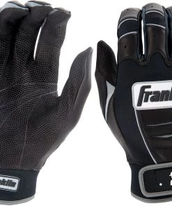 Franklin Adult CFX Pro Series Batting Gloves For Men Grey/royal
