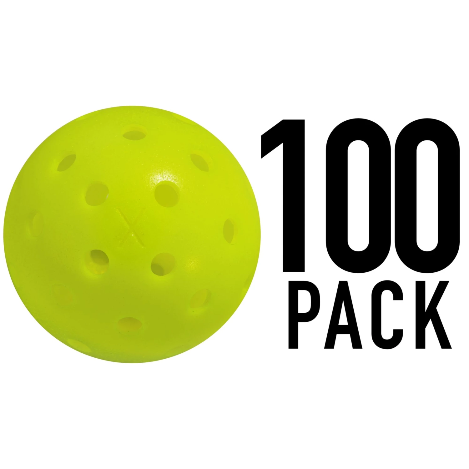 Franklin X-40 Performance Outdoor Pickleball Balls- 100 Pack For Unisex Optic Yellow 7 Franklin X-40 Performance Outdoor Pickleball Balls- 100 Pack For Unisex Optic Yellow - Image 6