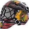 Franklin Chicago Blackhawks Mini Goalie Helmet For Unisex