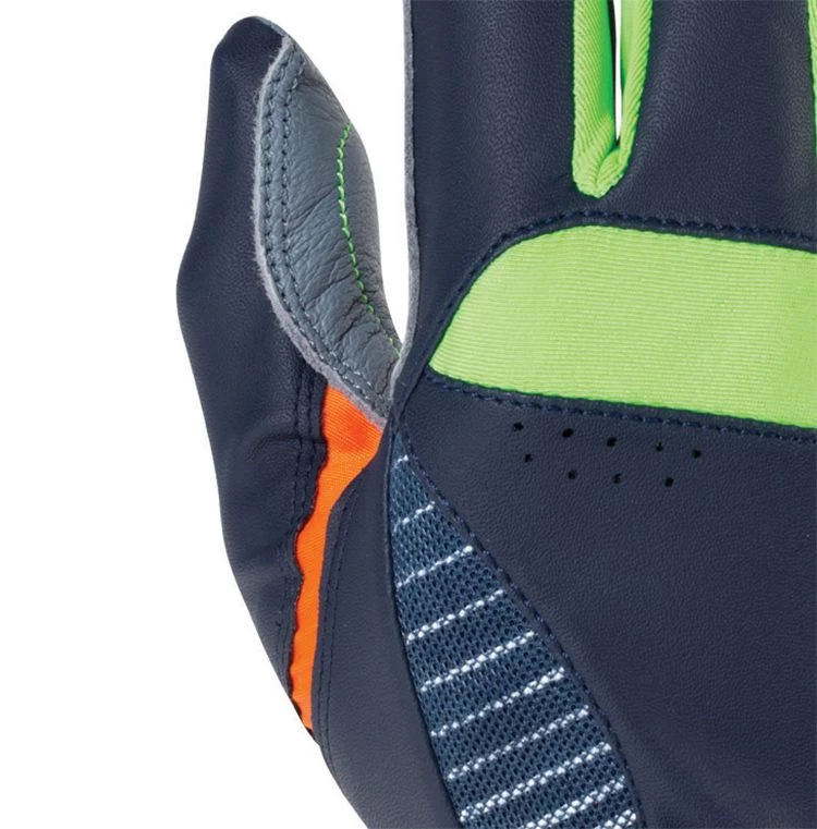 Franklin Youth Shok-Sorb Neo Series Batting Gloves For Boys' Grey/orange 5 Franklin Youth Shok-Sorb Neo Series Batting Gloves For Boys' Grey/orange - Image 3