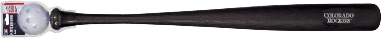 Franklin Colorado Rockies Plastic Bat & Ball Set For Unisex 3 Franklin Colorado Rockies Plastic Bat & Ball Set For Unisex
