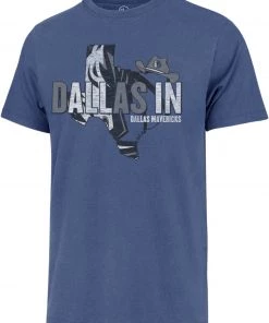 Franklin Sport Store 28 '47 ‘47 Men's Dallas Mavericks Blue Franklin T-Shirt