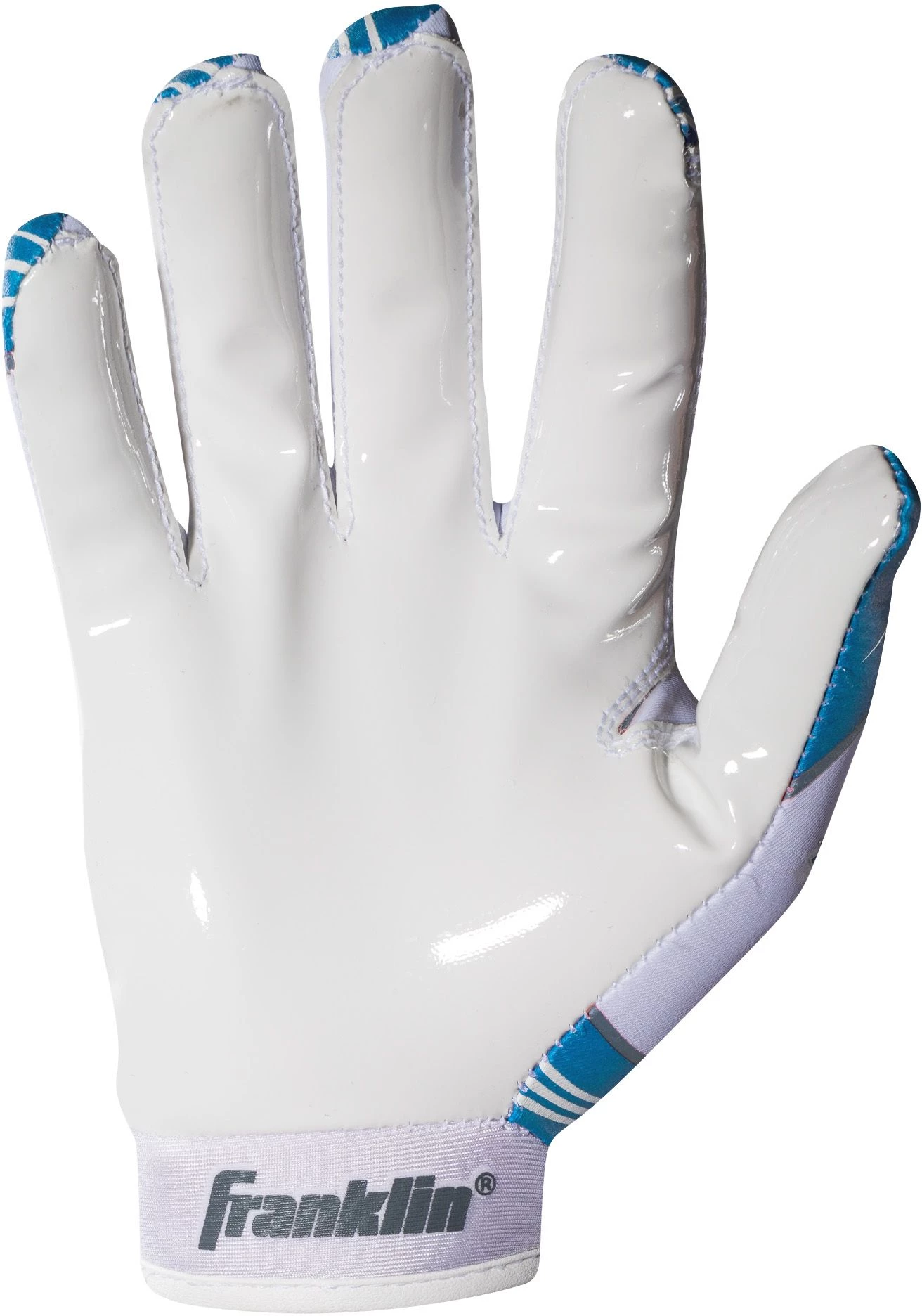 Franklin Youth Detroit Lions M/L Receiver Gloves For Girls' 4 Franklin Youth Detroit Lions M/L Receiver Gloves For Girls' - Image 2