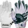 Franklin Youth Michigan State Spartans Receiver Gloves For Women -Franklin Sport Store unnamed file 937