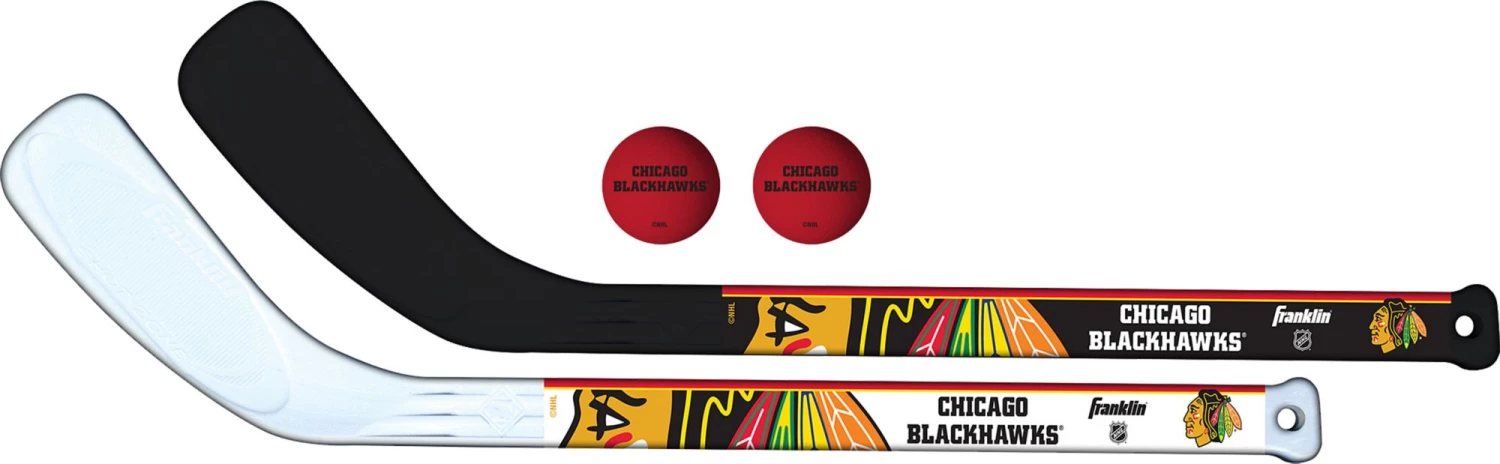Franklin Chicago Blackhawks Mini Stick Set For Unisex 3 Franklin Chicago Blackhawks Mini Stick Set For Unisex