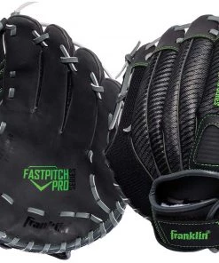 Franklin 13" Fastpitch Pro Series Glove For Women Black/pink